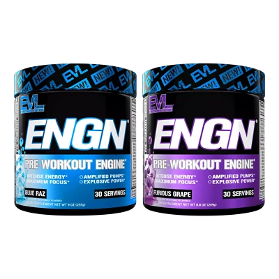 EVL ENGN: Hardcore Pre Workout Mix w/ Creatine for Energy, Pump 30srv BB 11/25 - Image 1 of 4