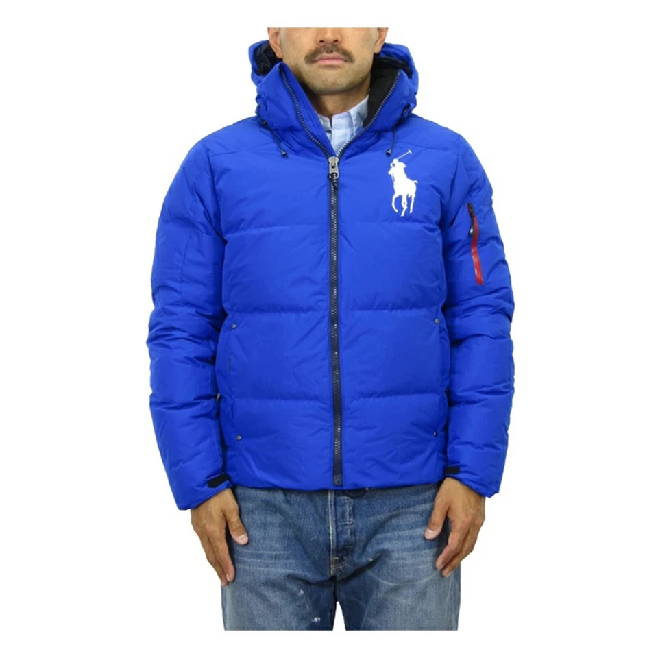 Polo Ralph Lauren 男式 Big & Tall Big Pony 连帽羽绒夹克 - 4 色 — 第 1/1 张图片