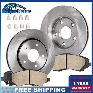 Rotores de freno delanteros con pastillas de freno para Chrysler Town&Country Dodge Grand Caravan - Imagen 1 de 13