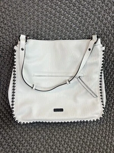 Jessica Simpson White Faux Leather Camile Tote Bag - Picture 1 of 17