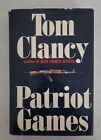 First Printing First Edition "Patriot Games" Tom Clancy 1987 Putnam HC/DJ #303A