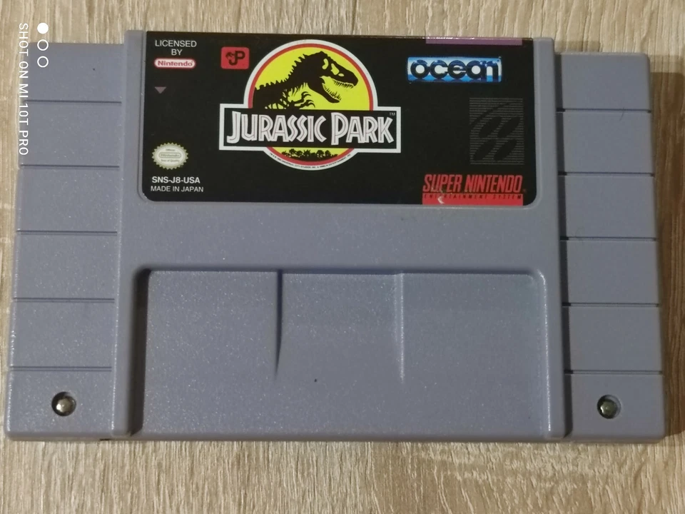 Jurassic Park super nintendo Nes Snes (USA) - Image 1 of 1
