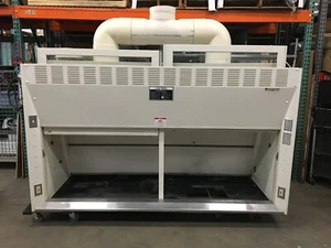 KEWAUNEE LABORATORY FUME HOOD/WITHOUT BASE SUPREME AIR 8' X 3' X 78" Has CUTOUT - Picture 1 of 6