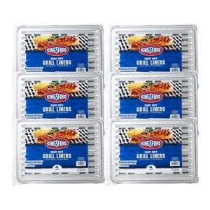 Kingsford Heavy Duty Aluminum Grill Liners | Heavy Duty Grill Liners | Dispos... - Picture 1 of 6