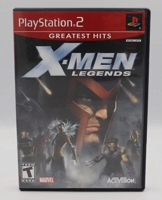 X-Men Legends (Greatest Hits) Sony PlayStation 2 PS2 Game CIB  - Image 1 of 4