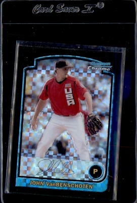 2003 Bowman Chrome Draft X-Fractors #163 John VanBenschoten Card /130   - Image 1 of 2