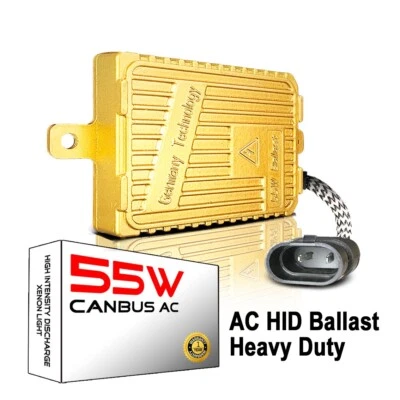 Heavy Duty 55W 12V CANBUS AC HID Xenon Replacement Ballast NO OBC error - image 1 of 4