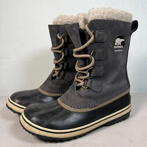 Sorel Women's Size 9.5 - 1964 Pac 2 Snow Boots in Coal Gray Waterproof MSRP $140 - Picture 1 of 11