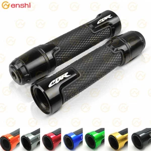 For Honda CBR CBR1000RR 500R 650R 300R Motorcycle CNC Handlebar Grips Rubber Gel - Picture 1 of 16