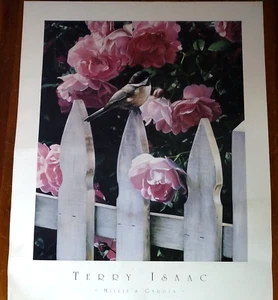 Terry Isaac "Millie's Garden" Lithograph Print/Poster - 19.5" x 25" - Picture 1 of 2