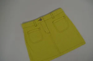 Mini Boden Girls 9 - 10 Y Denim Pin Stripe skirt - Adjustable Waist - Picture 1 of 3