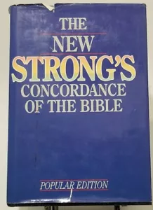 The New Strongs Concordance of the Bible:Popular Edition -Good Used Condition G6 - Imagen 1 de 6