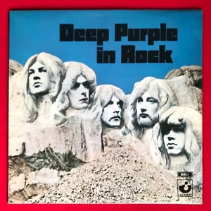 DEEP PURPLE IN ROCK - 1970 UK 1st press LP SHVL 777 no EMI+GRAMOPHONE CO labels - Picture 1 of 8