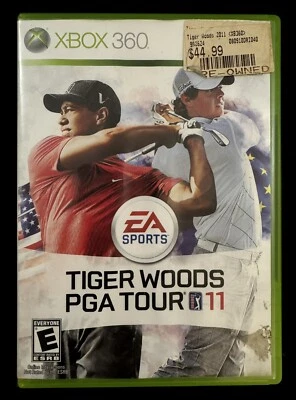 Microsoft Xbox 360 Tiger Woods PGA Tour 11 by EA Sports (2010) - Image 1 of 3