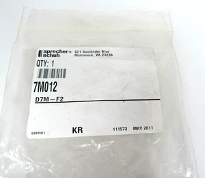 SPRECHER SCHUN BLACK PUSH BUTTON 7M012 - Picture 1 of 4