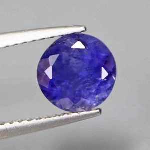 1.26 Cts Unique Gemstone 100% Natural Unheated Purplish Blue Iolite_Srilanka - Bild 1 von 5