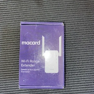 Macard Fastest WiFi Range Extender Booster Setup In Minutes - Picture 1 of 2