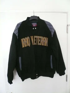 Neu US Services Brigade Damm irakischer Veteran Bomber Stil Jacke - Bild 1 von 7
