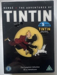 Tintin The Adventures of : Complete Collection R2 5 x DVD - BRAND NEW & SEALED - Imagen 1 de 6
