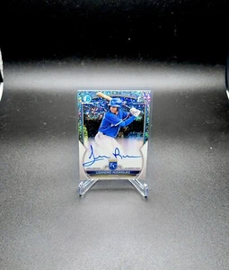 2023 Bowman Chrome Lizandro Rodriguez 1st Auto Speckle Refractor # /299 SP RC - Picture 1 of 2