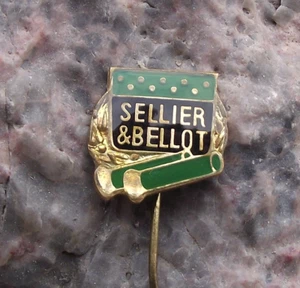 Sellier e Bellot cartuccia pistola arma munizioni maker scudo spilla distintivo - Foto 1 di 2