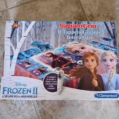 CLEMENTONI - Tappeto Gigante Interattivo Frozen II - Il segreto di Arendelle - Immagine 1 di 2