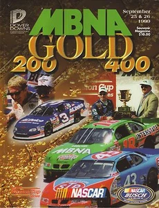 Dover Downs Speedway--Programma gara NASCAR MBNA Winston Cup/Busch 1999 - Foto 1 di 1