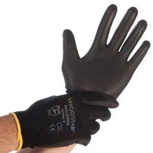Hygostar Arbeitshandschuhe "Black Ace" | 12 Paar : XS Handschuhe - Bild 1 von 1