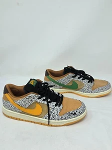 NIKE SB DUNK LOW PRO SAFARI CD2563-002 TAGLIA 11 SCARPE DA GINNASTICA UOMO SKATEBOARD - Foto 1 di 10