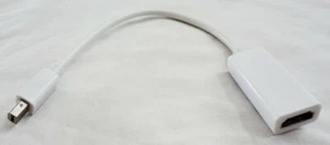 Thunderbolt Mini DisplayPort DP HDMI Adapter Cable, Apple Mac Macbook Pro Air - Picture 1 of 3