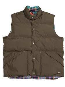 Stussy Men’s Puffer Vest - Large, Brown & Purple, Stylish & Warm - Picture 1 of 6