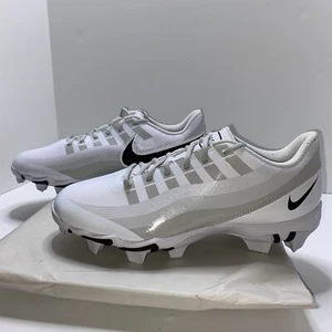 Nike Herren Größe 10,5 Vapor Edge Hai Fußballschuhe weiß schwarz DQ5114-100 NEU - Bild 1 von 12