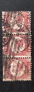 GB QV 1/2d Trio SG.49 Pl.5 Used CDs Well Centered Good Perforation Clean VF - Picture 1 of 3