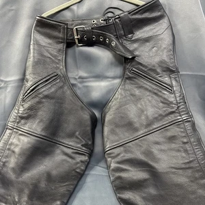 FMC - Gorras de motociclista negras - con cremalleras, bolsillo y broches de presión - Talla XS - Imagen 1 de 9