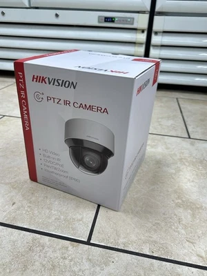 Hikvision DS-2DE4A220IW-DE 2 MP IP66 IP IR PTZ Dome CCTV Camera - White - Image 1 of 4