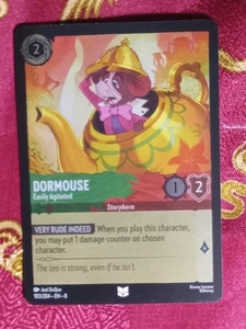FOIL Dormouse Easily Agitated 103/204 Reign of Jafar Disney's Lorcana TCG card - Picture 1 of 1
