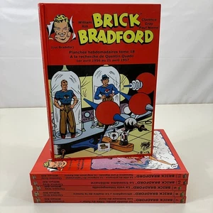 6 Brick Bradford FRENCH Kings Syndicate Various Volumes HC Comic Collection Lot - Picture 1 of 8