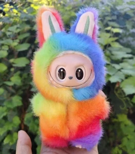 (No Toys) Suit for 17cm Labubu Replace Clothes Monster The Angel Colorful Set - Picture 1 of 4