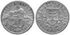 Slowakei - Slovenska 20 Halierov 1940-1943 - Heller - verschiedene Jahrgänge