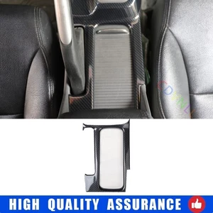 For Honda Civic 12-2014 9th Carbon Fibre Central Console Gear Shift Strip Cover - Picture 1 of 12