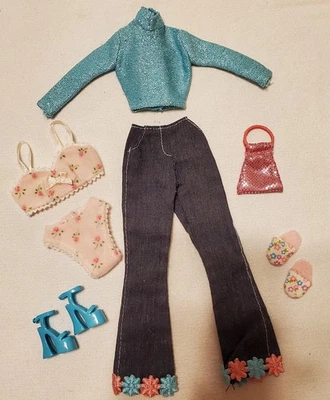 Lote Mixto de 9 piezas Fashion Avenue * Ropa/Zapatos para Muñeca Barbie * Para Coleccionista Foto 1 de 4