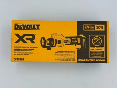 Dewalt DCE555B 20 volt XR Cordless Drywall Cut Out Rotary TooL - Image 1 of 2