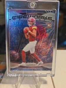 2024 Panini Prizm - Fireworks Jayden Daniels #24 (RC) - Bild 1 von 2