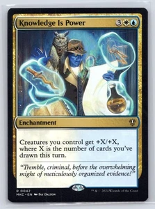 Magic the Gathering Knowledge is Power R Commander: Murders at Karlov Manor 42 N - Picture 1 of 2