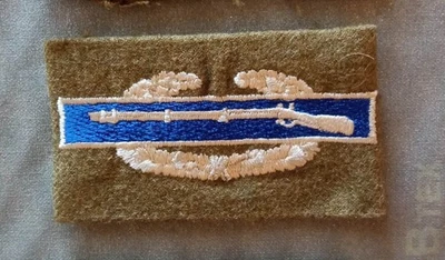 U.S.ARMY WW2 CIB Patch - Image 1 of 2