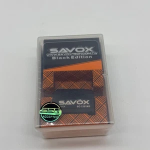 Savox SC1251MG-BE Black Edition Low Profile Digital Servo - Picture 1 of 4