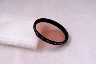 Original Hasselblad B60 CR3 ( 81B ) Filter in Excellent Cond. Made in Germany - Image 1 of 2