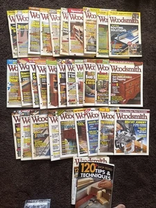 Woodsmith Magazine Lot Of Issues  163- 209  & 120+ Shop Tested Tips Techniques - Imagen 1 de 15