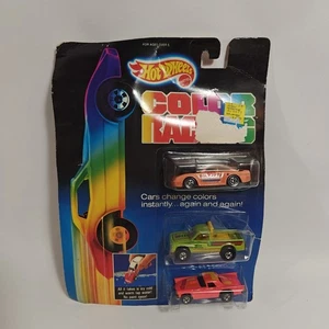 1987 Hot wheels Color Racers Pink Porcshe Chevy Truck J 55 Tbird Ford - Bild 1 von 11