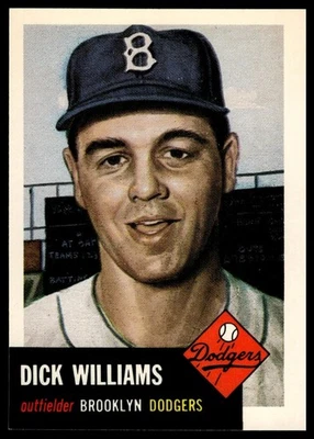 1991 Topps Archives 1953 #125 Dick Williams - Image 1 of 2